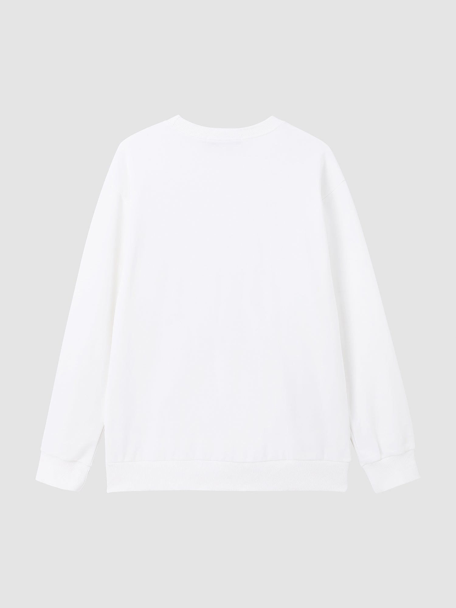Baumwoll-Sweatshirts mit Justnotag-Print – Waschung