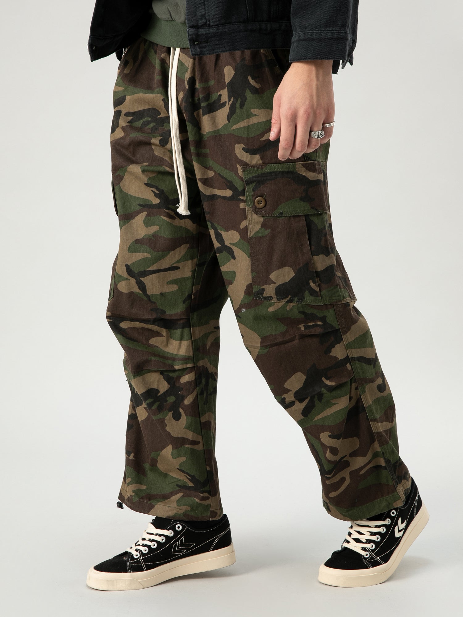 JUSTNOTAG Camouflage Casual Cargo Pants