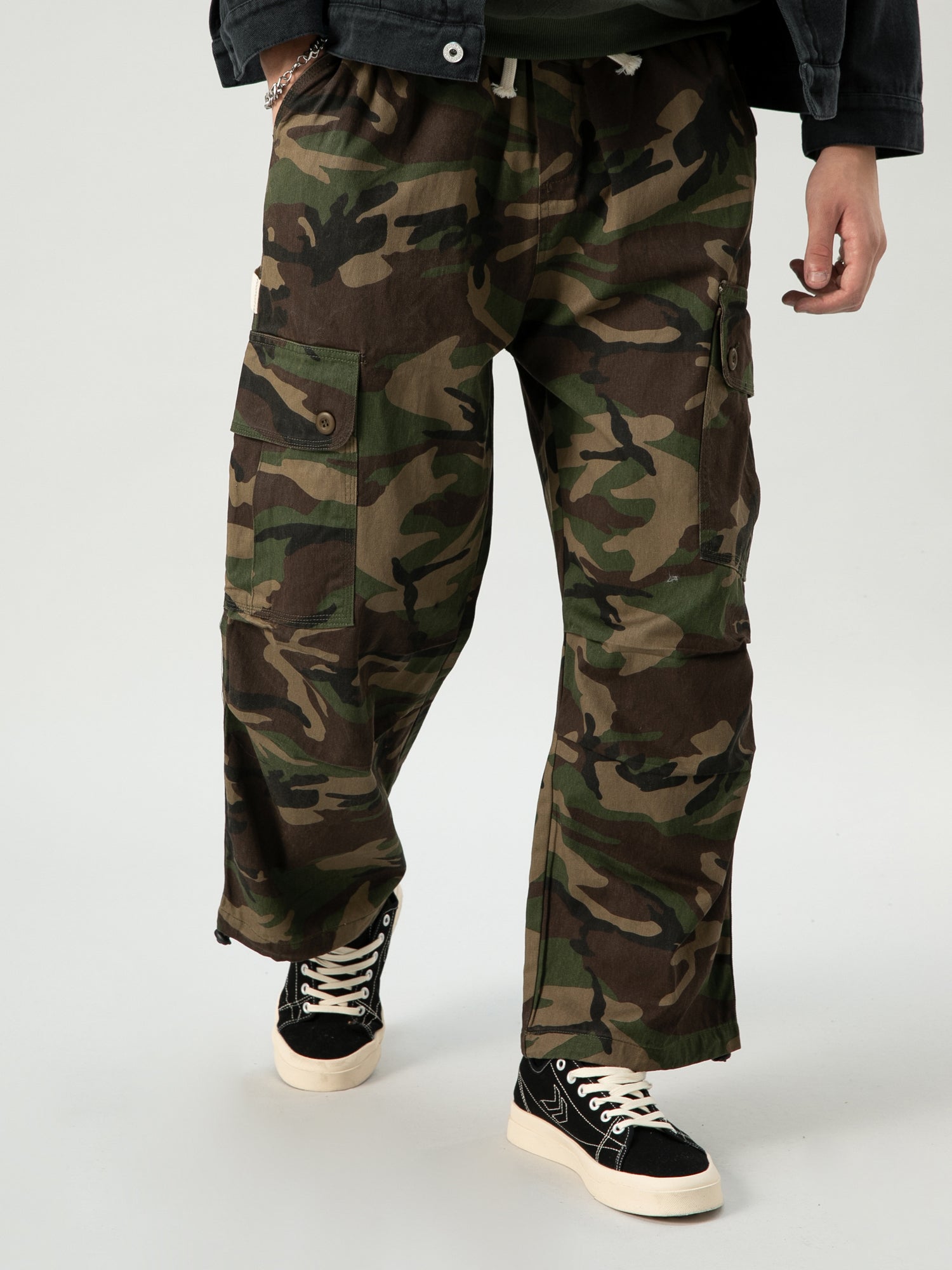 JUSTNOTAG Pantalon cargo décontracté camouflage