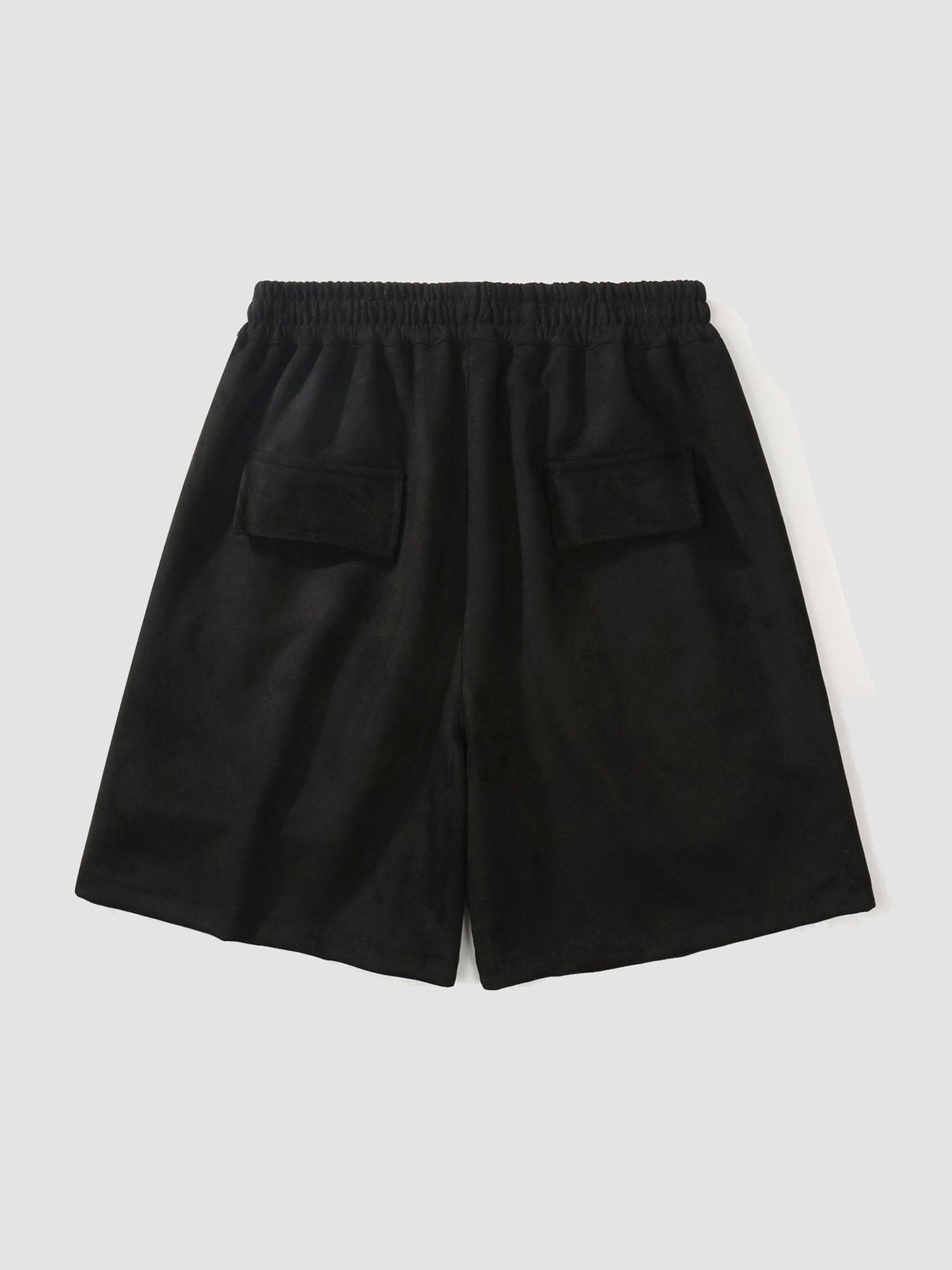 JUSTNOTAG Multi Pockets Drawstring Waist Shorts