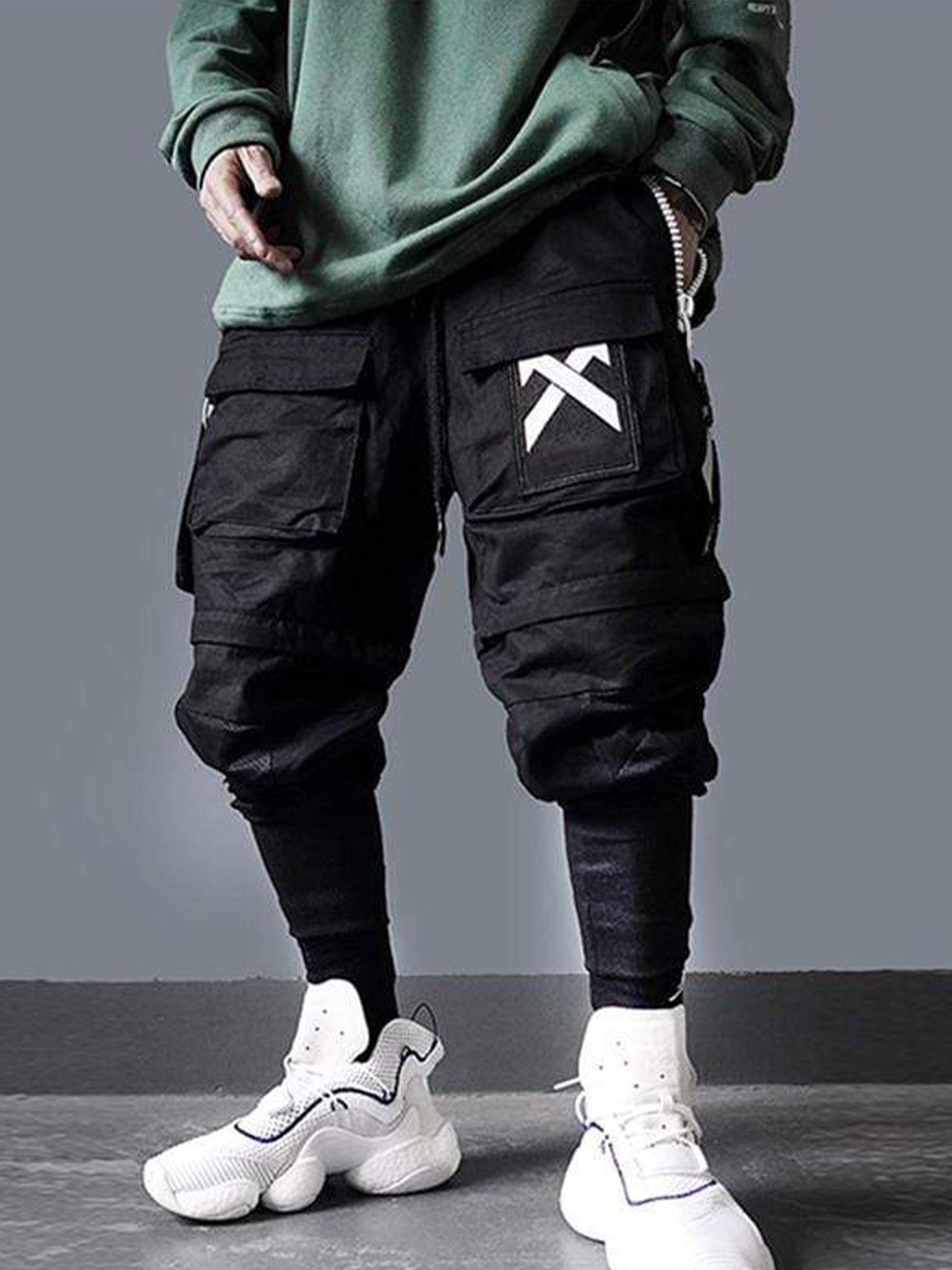 Pantalon de combat JUSTNOTAG Techwear X DARK