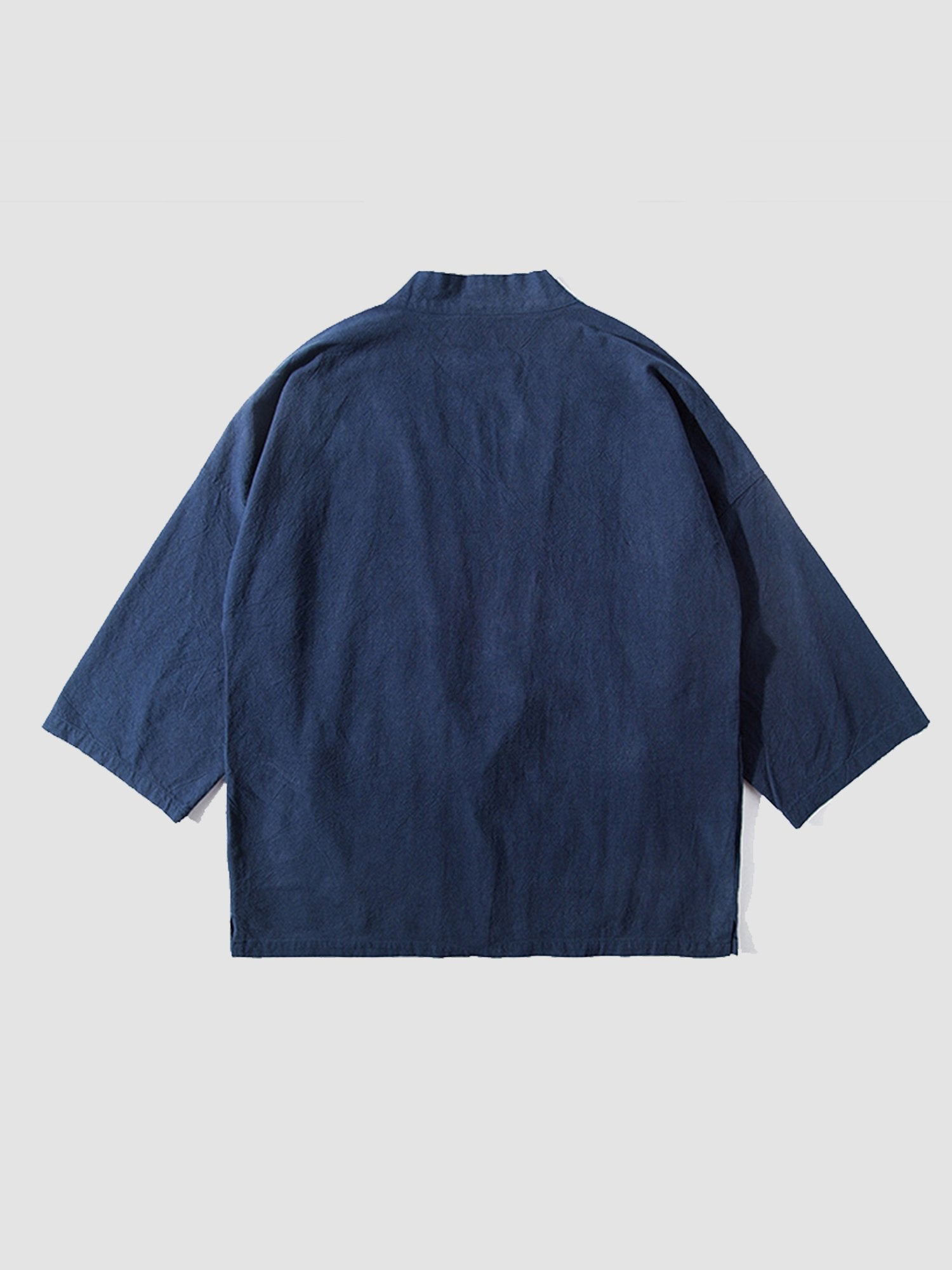 JUSTNOTAG Thin Kimono Cardigan Half Sleeve Shirts