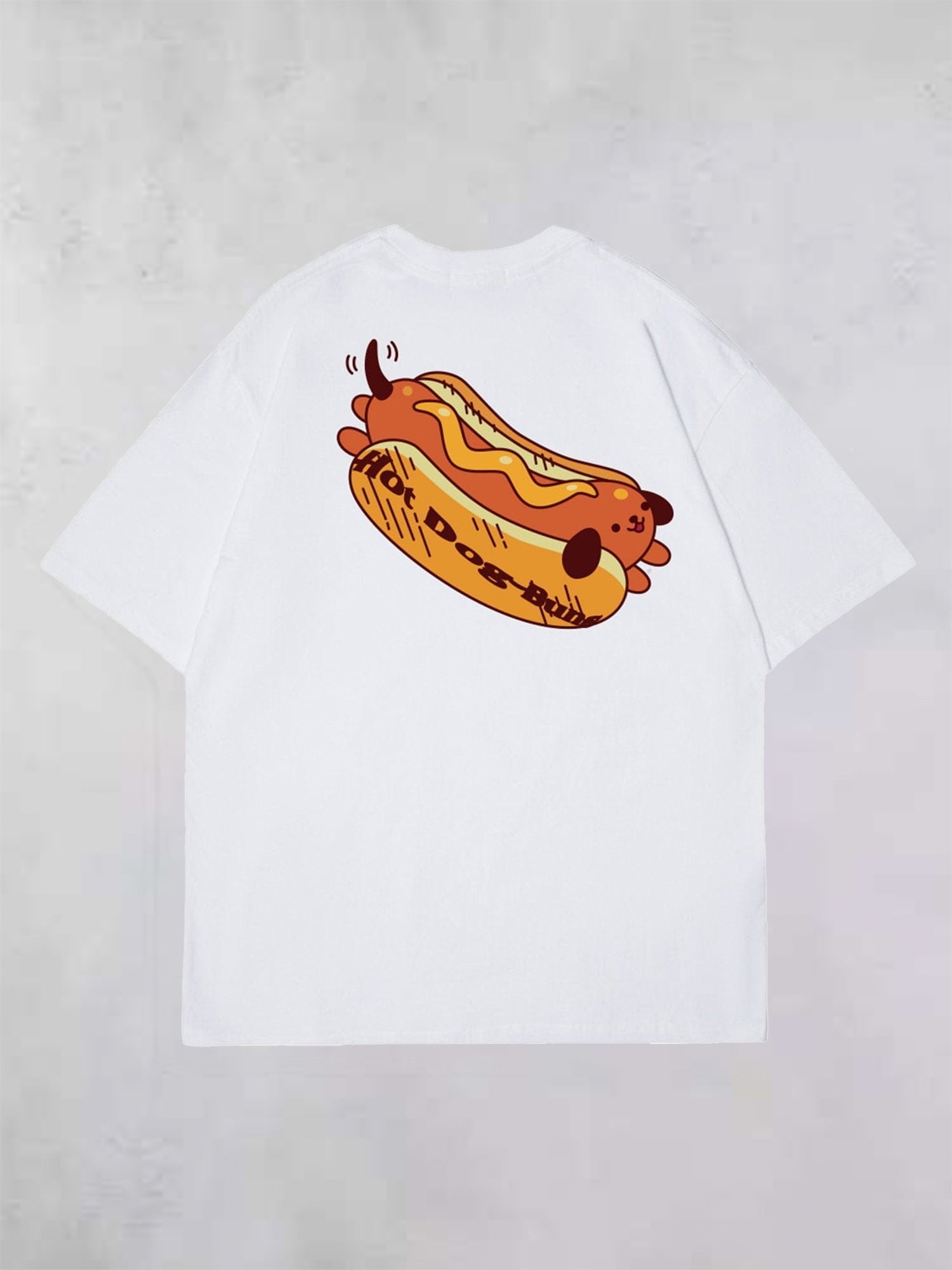 JUSTNOTAG Hot Dog Graffiti Short Sleeve Tee
