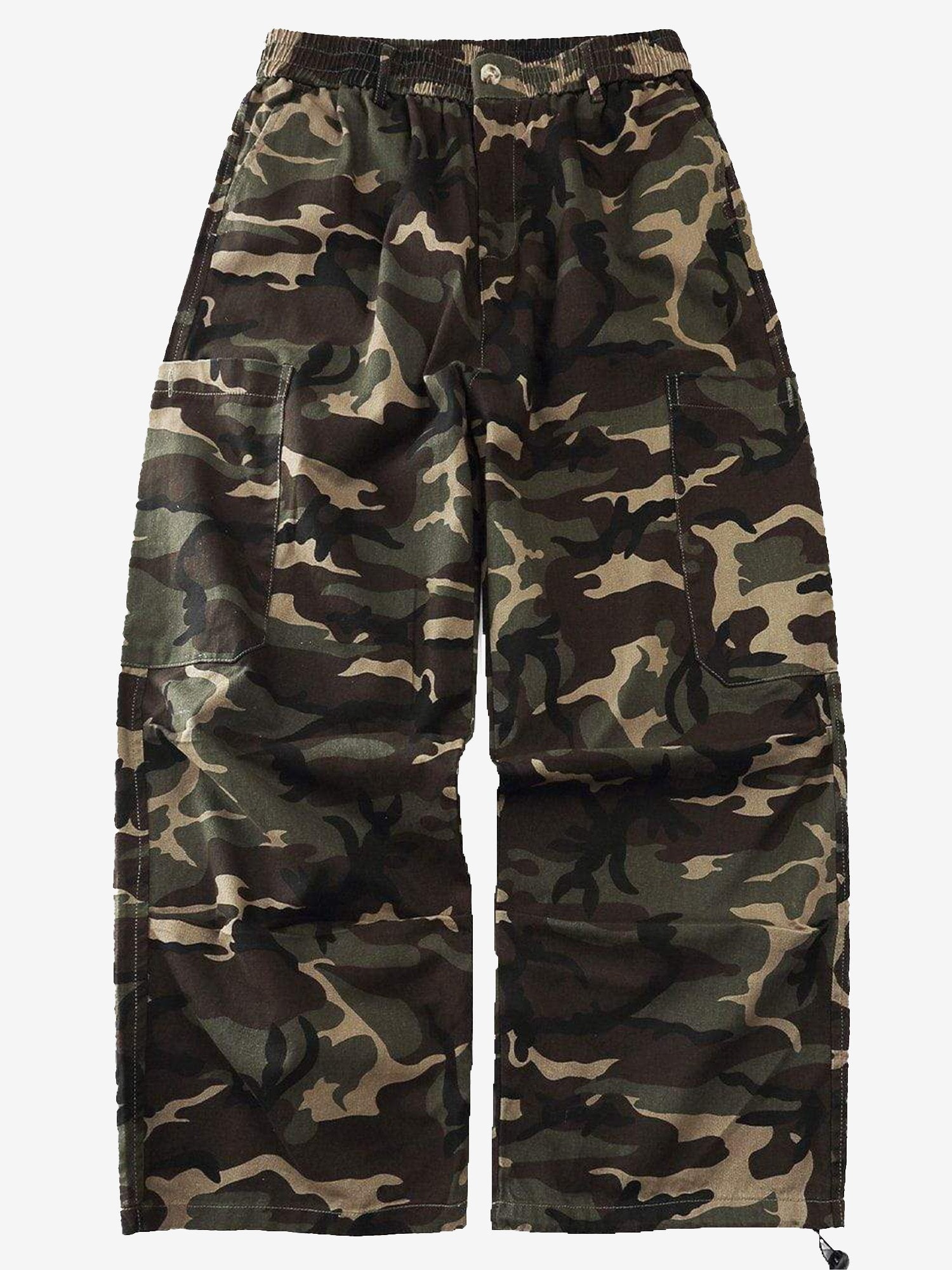 JUSTNOTAG Pantalon cargo décontracté camouflage