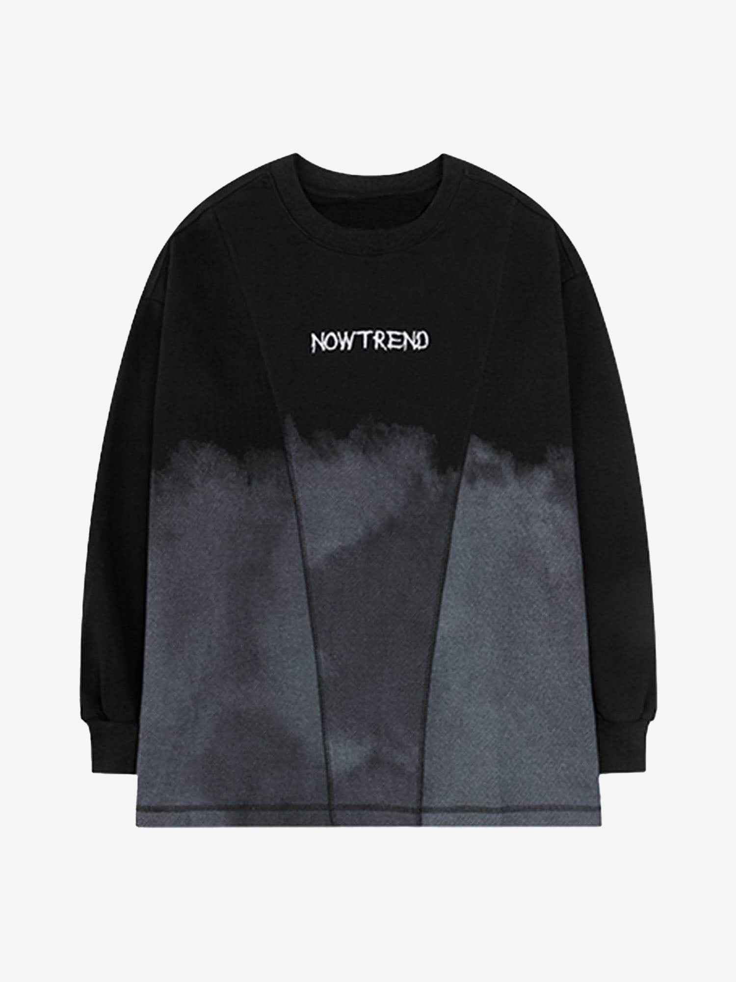 Sweat-shirt effet tie-dye Justnotag