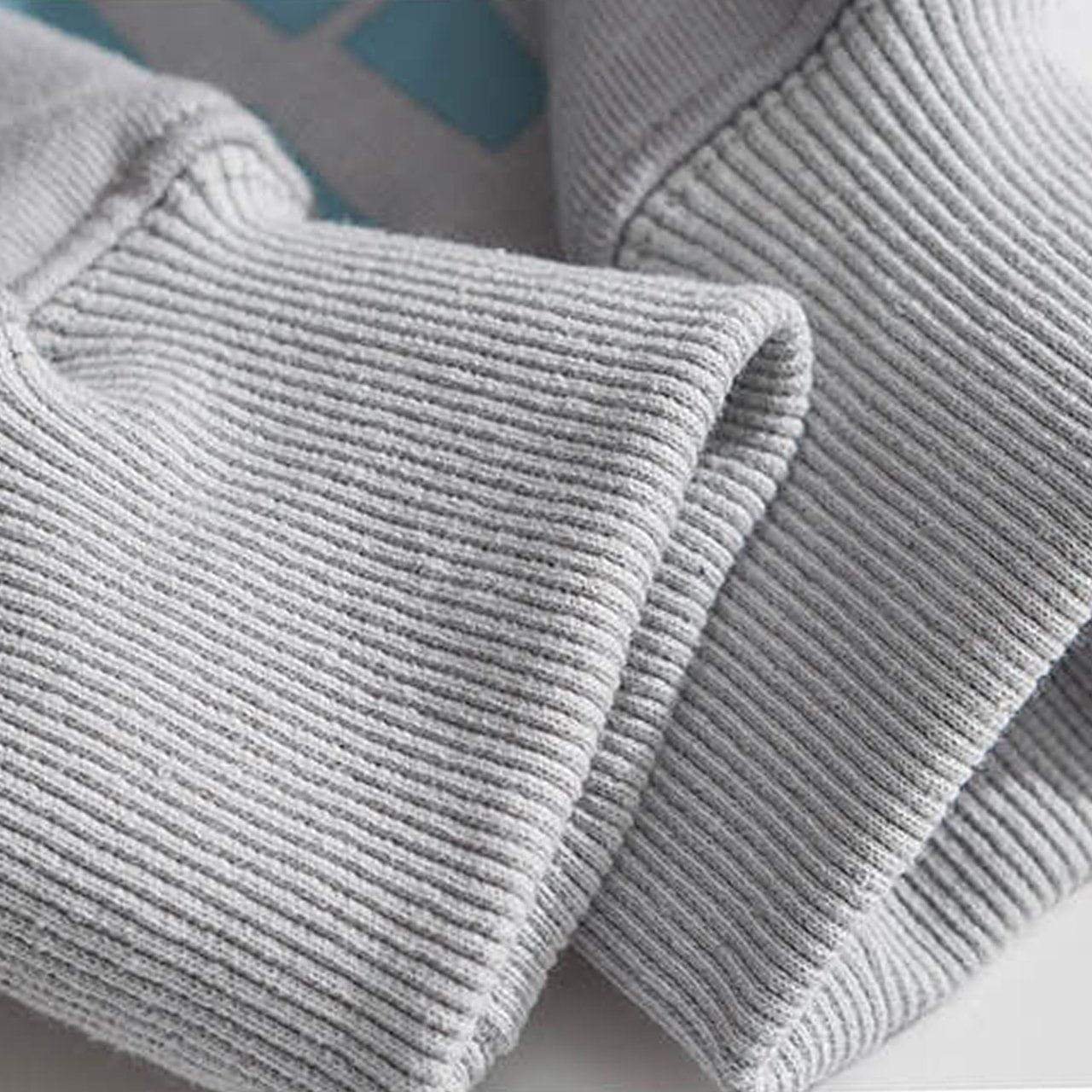 JUSTNOTAG Irregular Stitching Sweatshirt