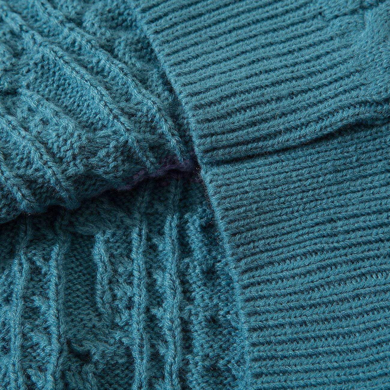 Maglione lavorato a maglia a righe patchwork di Justnotag